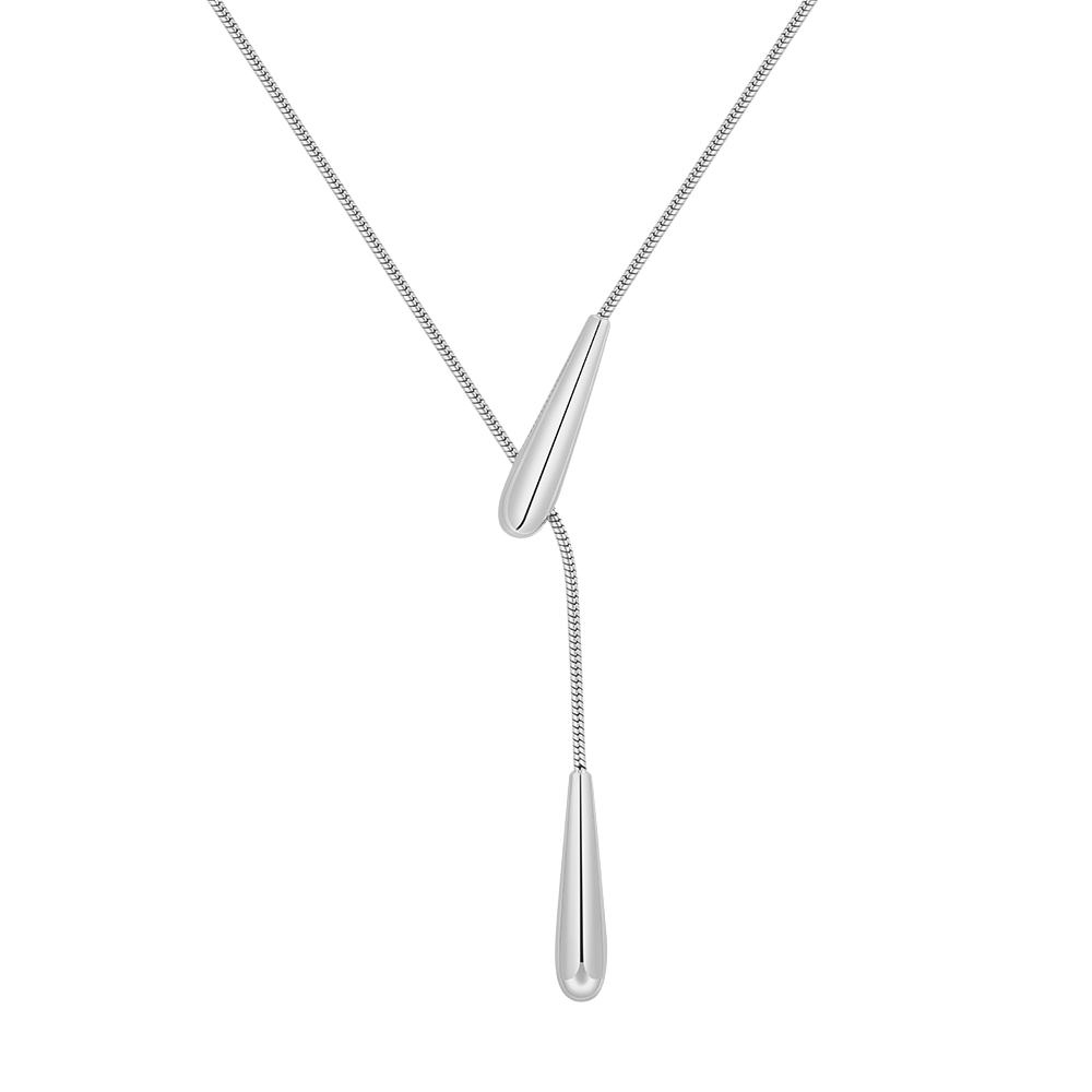 Raindrop Chain Necklace – view 2
