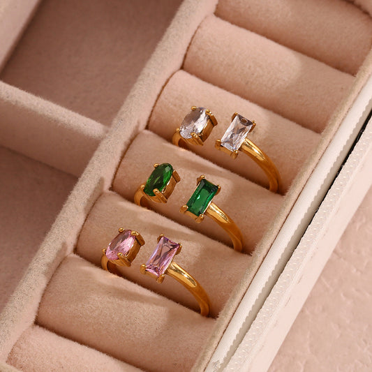 Aurora Diamond Statement Ring