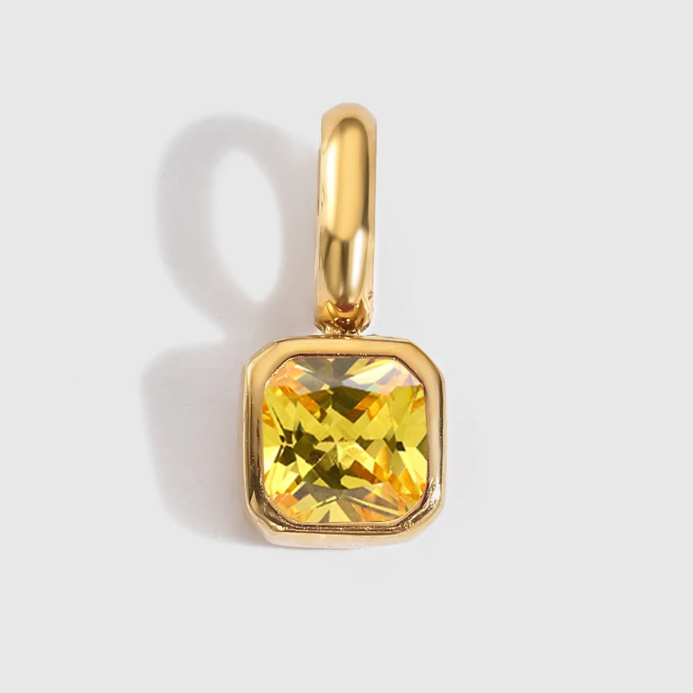 Octagon Birthstone Charms – view 24