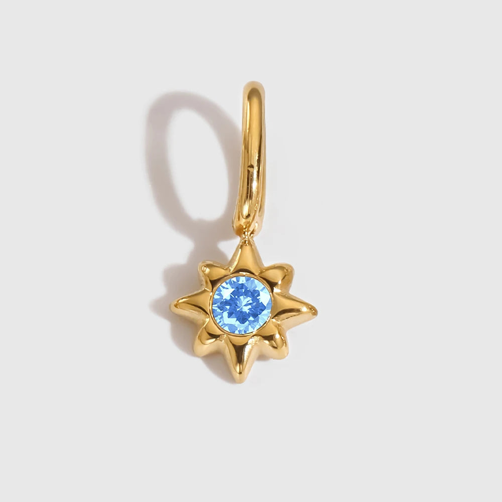 Star Pendant Birthstones Charms – view 7