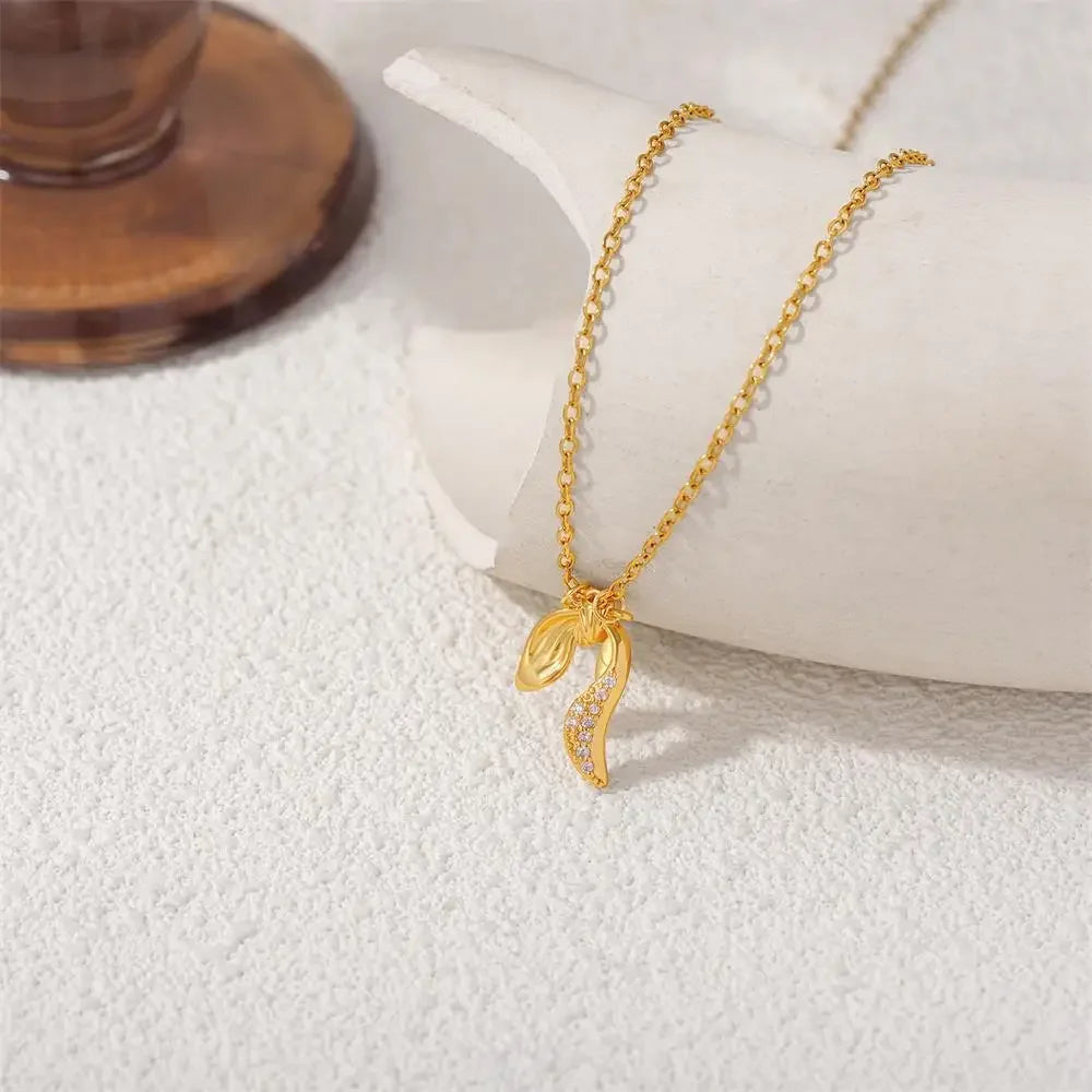 Dainty Bowknot Necklace – view 4