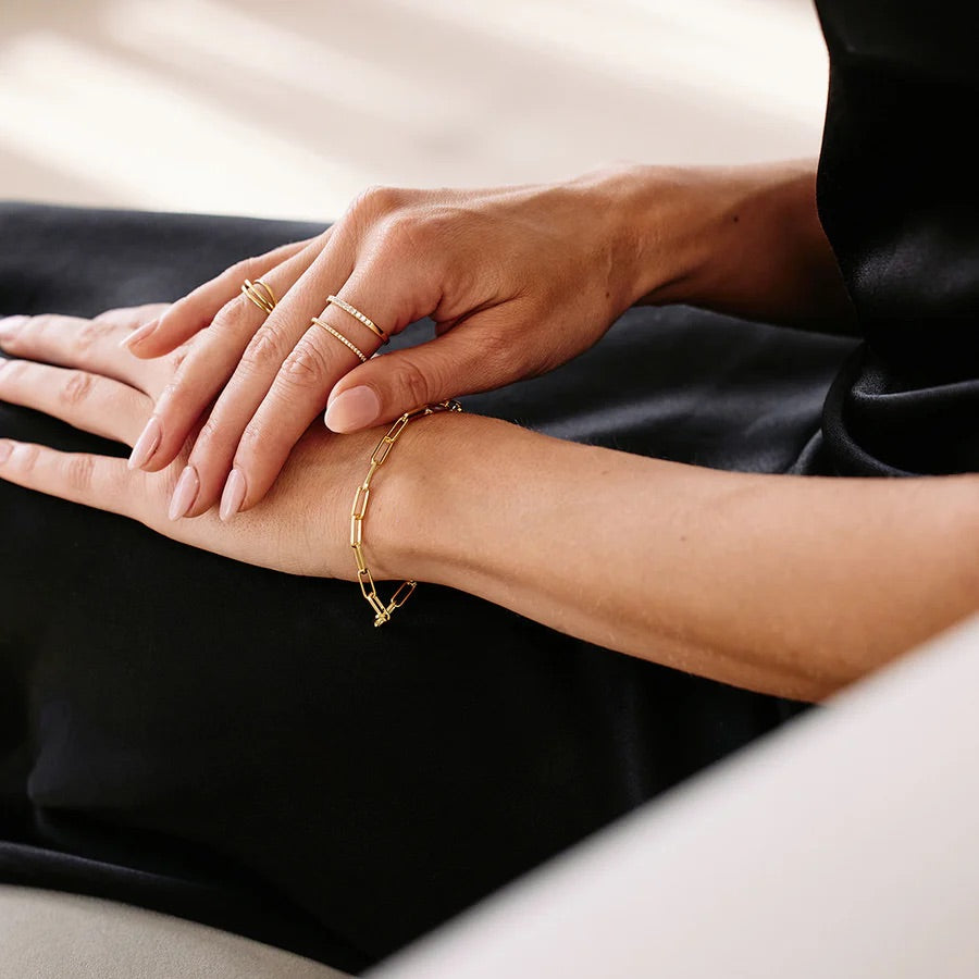 Paperclip Chain Bracelet