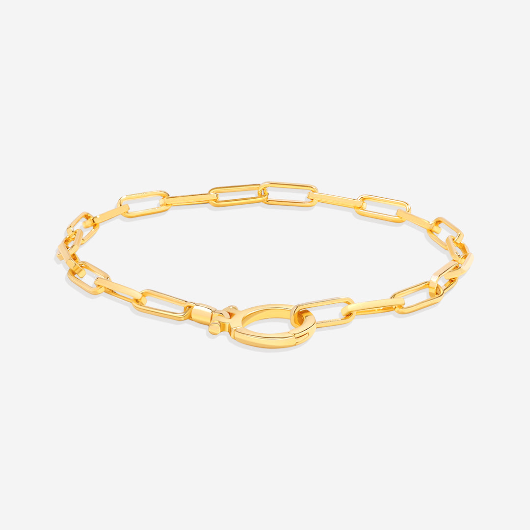 Paperclip Chain Bracelet