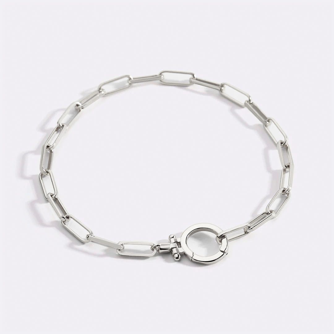 Paperclip Chain Bracelet