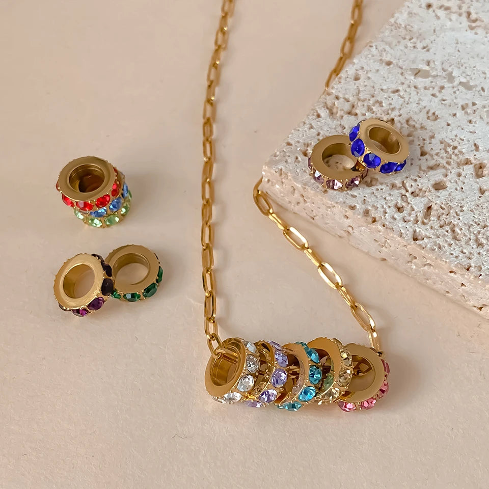 Circular Slide Charms