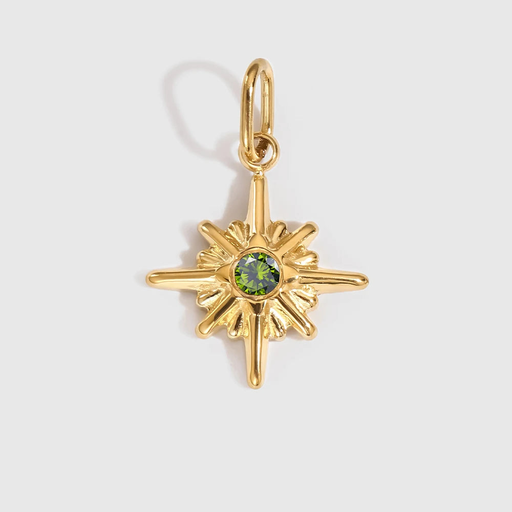 Star Shiny Birthstone Charms – view 17