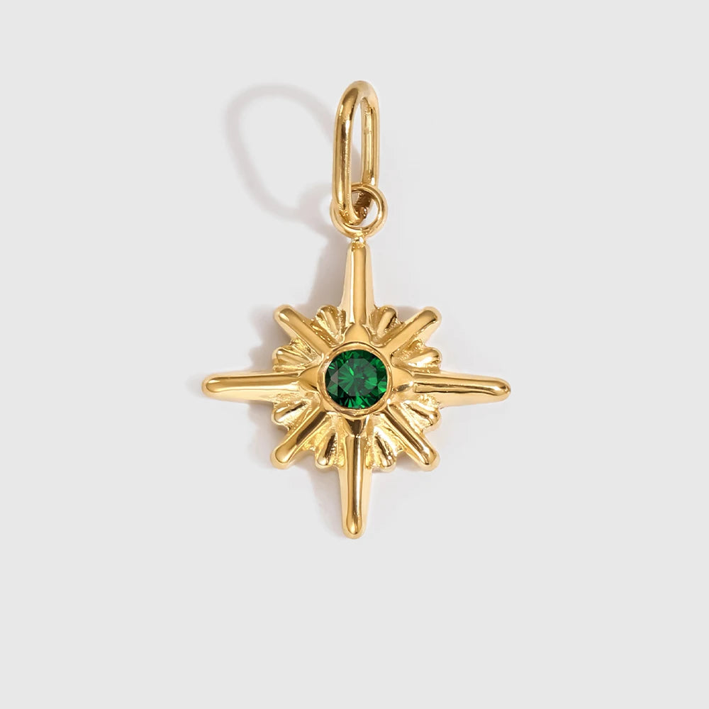 Star Shiny Birthstone Charms – view 11