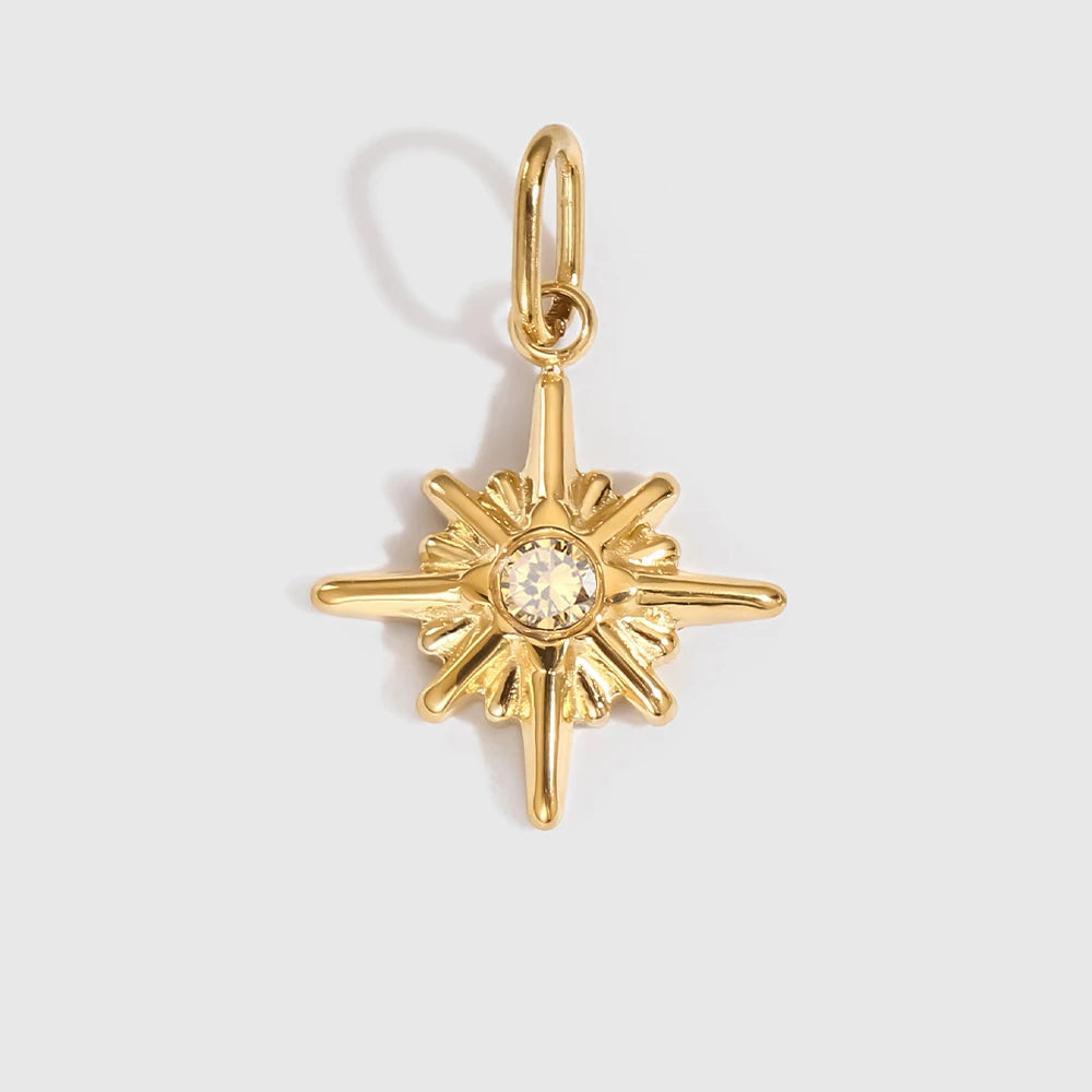 Star Shiny Birthstone Charms – view 8