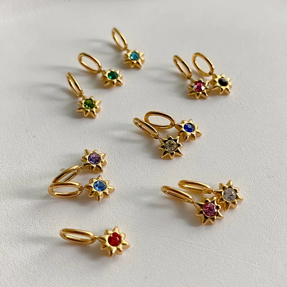 Star Pendant Birthstones Charms – view 6
