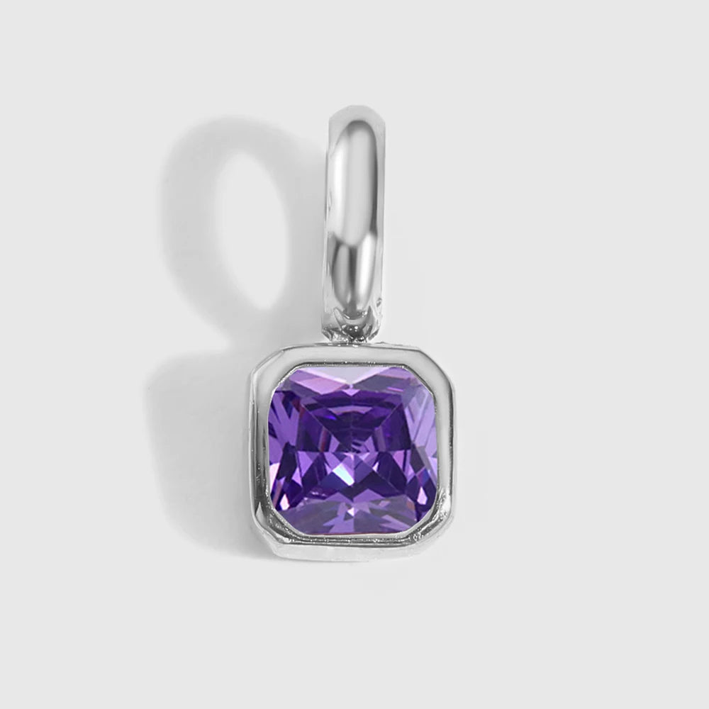 Octagon Birthstone Charms – view 7