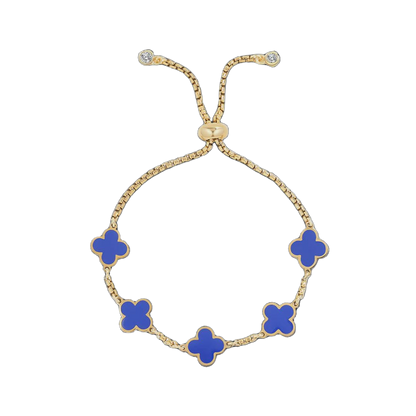 Clover Enamel Bracelet