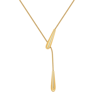 Raindrop Chain Necklace