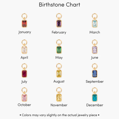Cross Birthstone Necklace