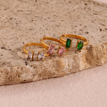 Aurora Diamond Statement Ring