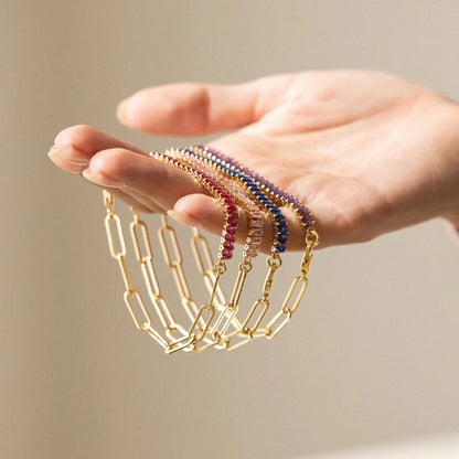 Birthstone Tennis Bracelet