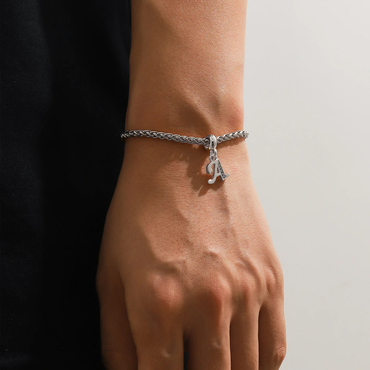 Initial Charm Bracelet – Gold & Silver