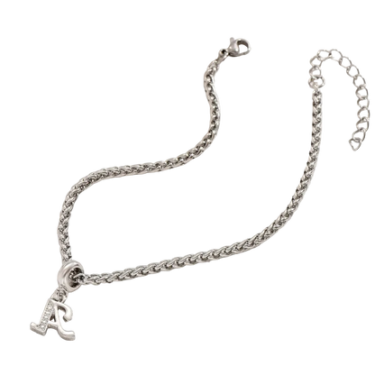 Initial Charm Bracelet – Gold & Silver