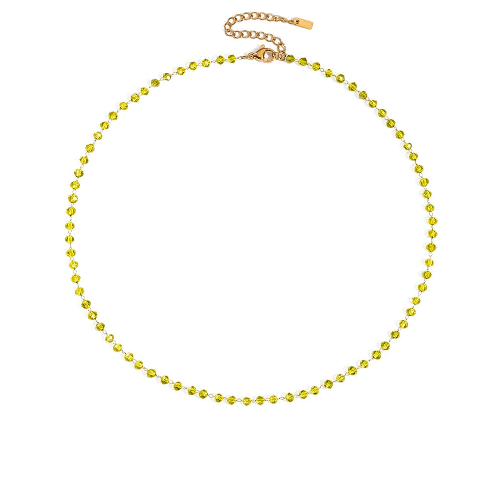 Crystal Beads Necklaces