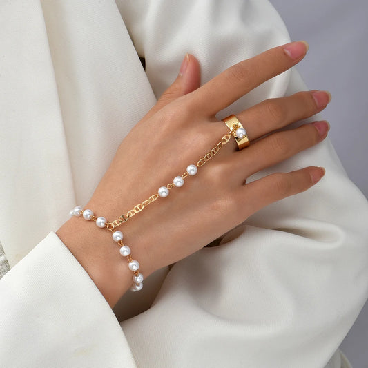 Shahmaran Bracelet with Pearls