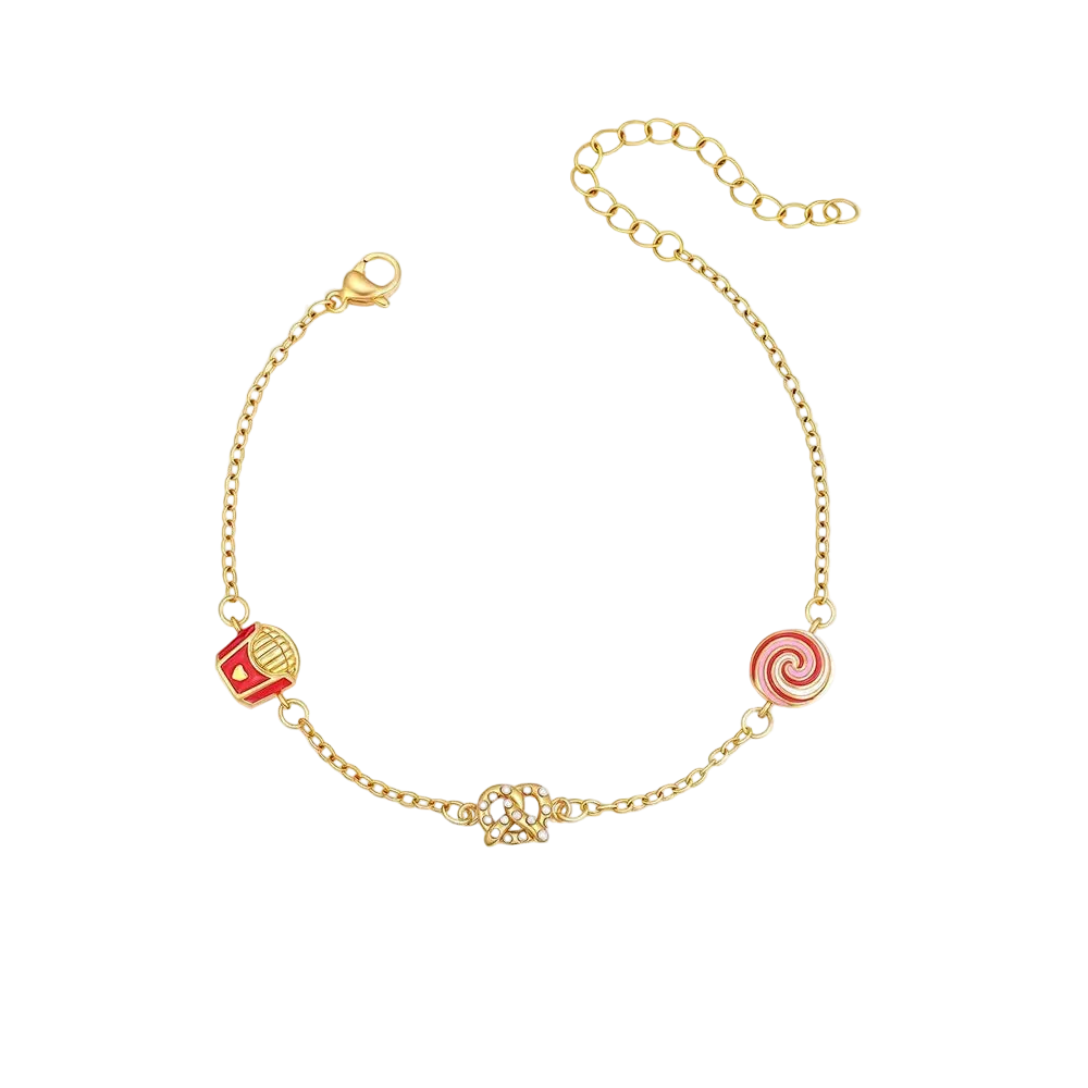 Cute Heart Charm Bracelet