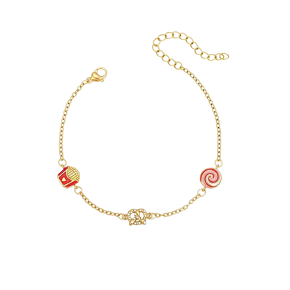 Cute Heart Charm Bracelet
