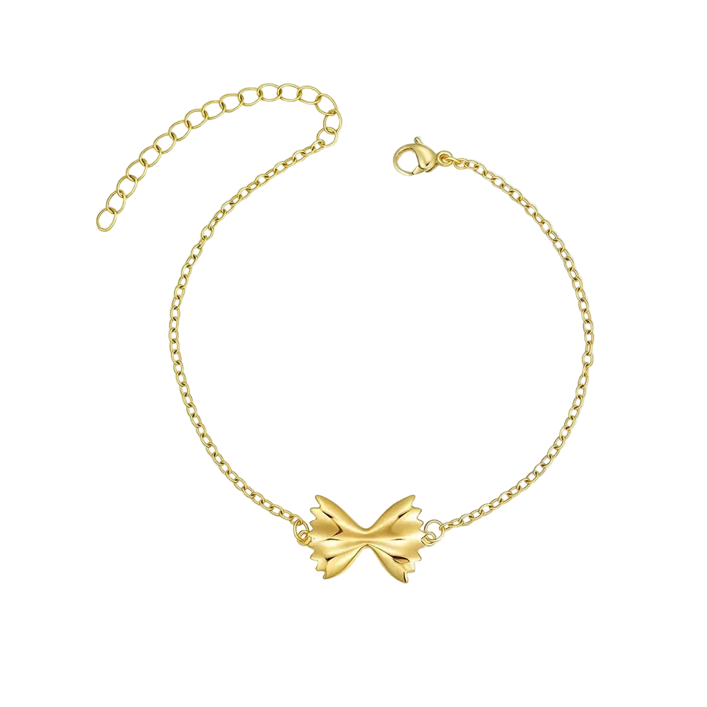 Bow Charm Bracelet
