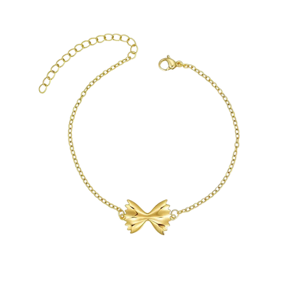 Bow Charm Bracelet
