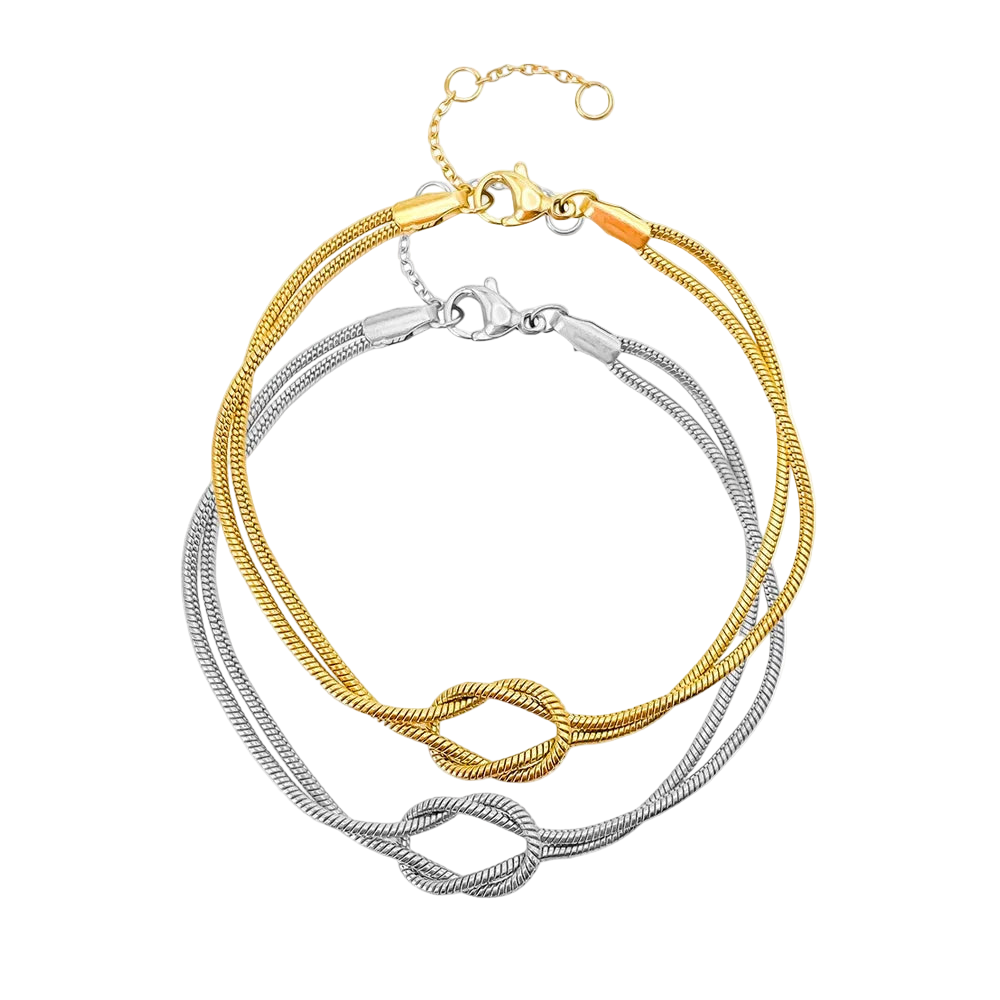 Snake Chain Knot Bracelet