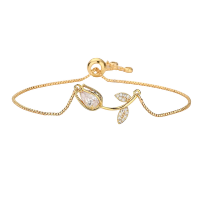 Cute Tulip Bracelet - Pink & White