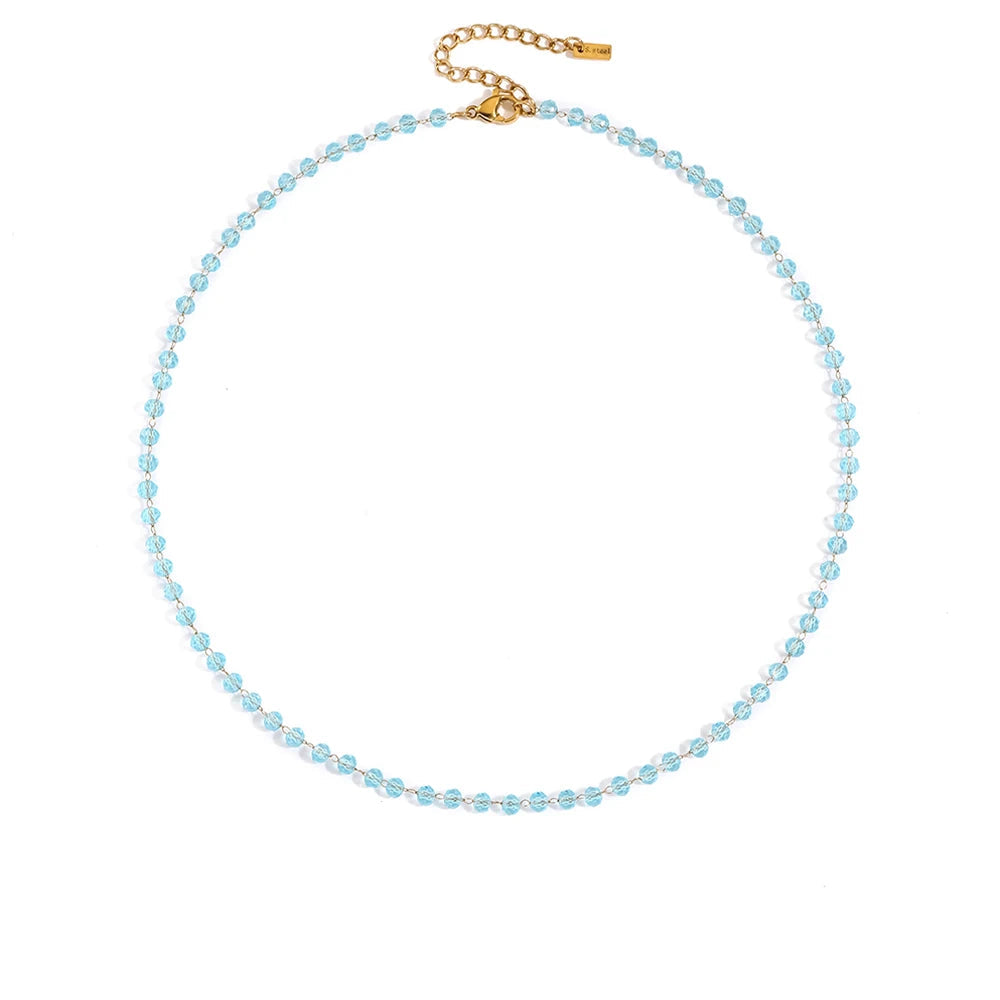 Crystal Beads Necklaces