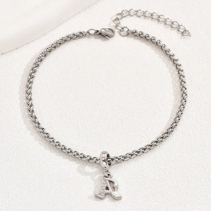 Initial Charm Bracelet – Gold & Silver