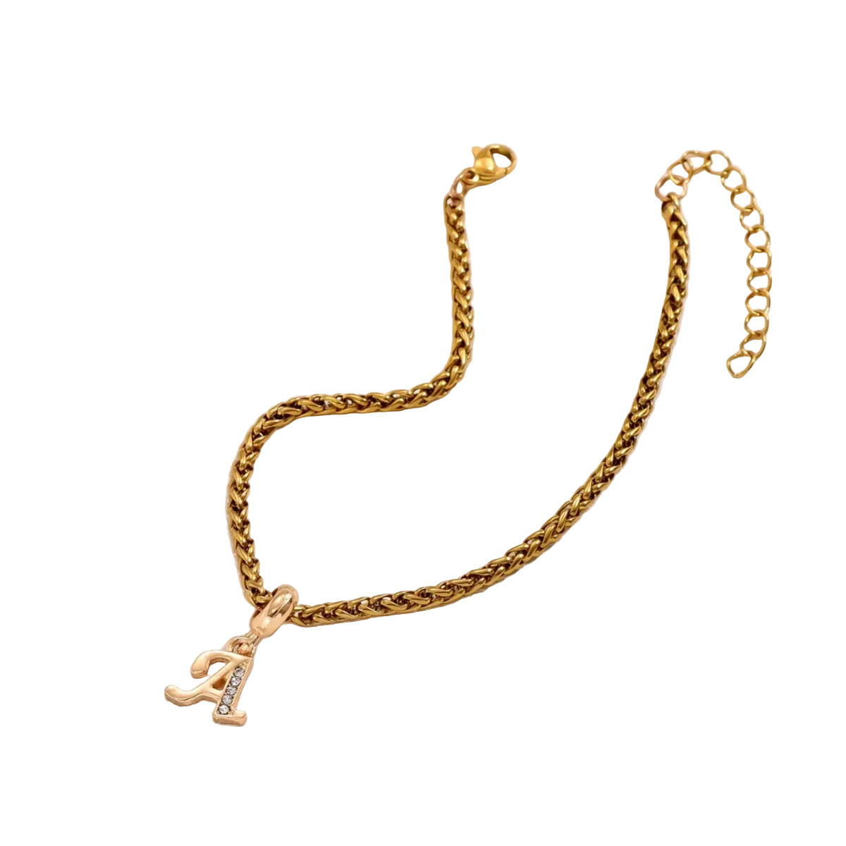 Initial Charm Bracelet – Gold & Silver