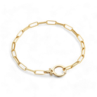 Paperclip Chain Bracelet