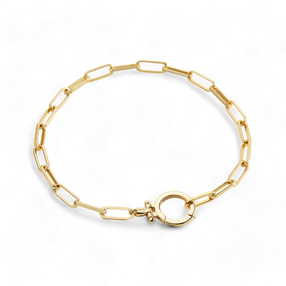 Paperclip Chain Bracelet