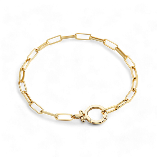 Paperclip Chain Bracelet