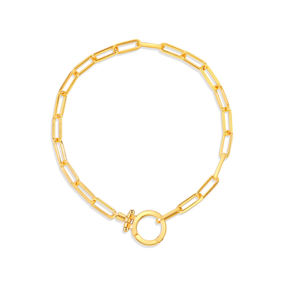 Paperclip Chain Bracelet