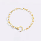 Paperclip Chain Bracelet