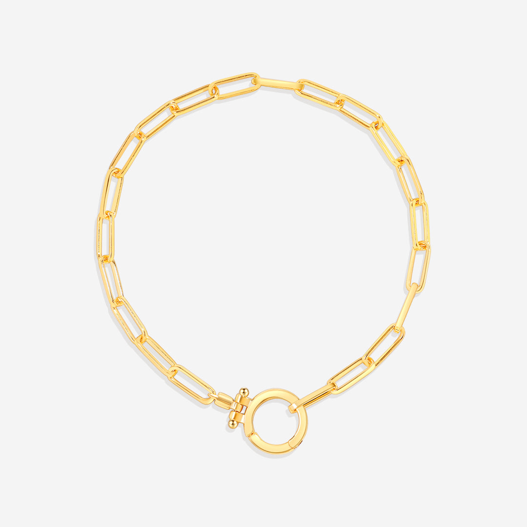 Paperclip Chain Bracelet