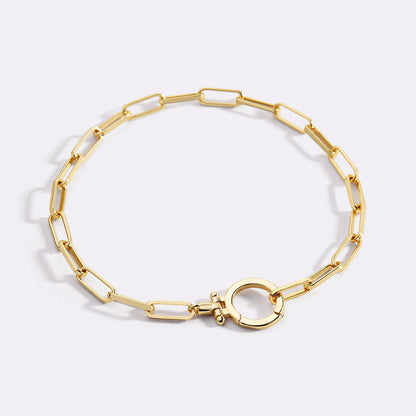 Paperclip Chain Bracelet