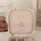 18K Gold Plated Flower Pendant Necklace with Pearl Center 