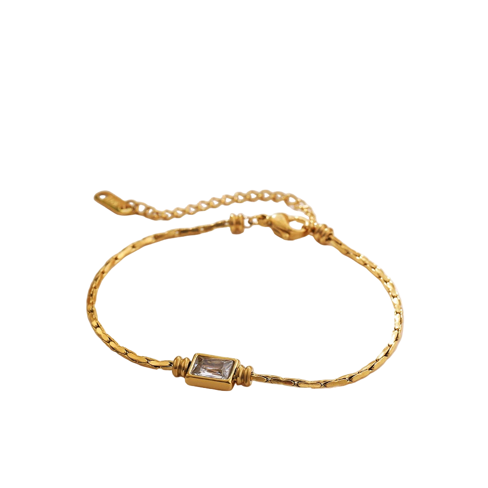 Zircon Square Bracelet