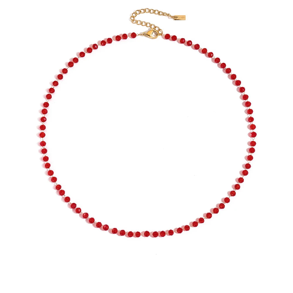 Crystal Beads Necklaces