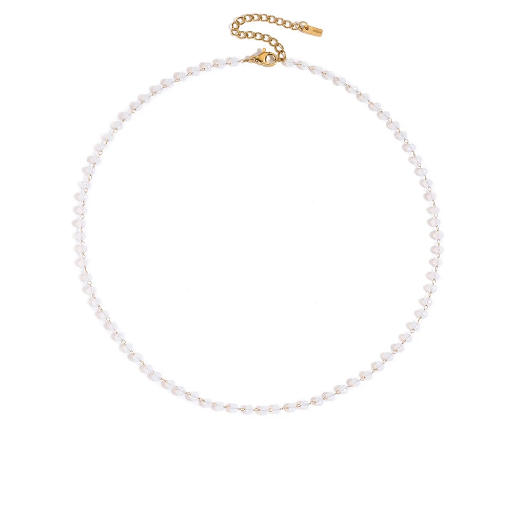 Crystal Beads Necklaces