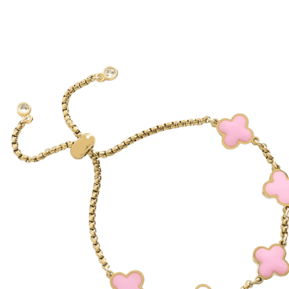 Clover Enamel Bracelet