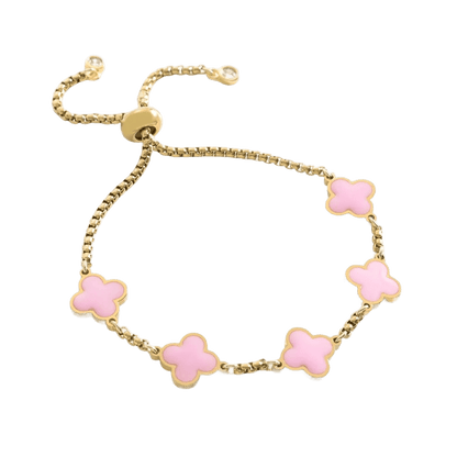 Clover Enamel Bracelet