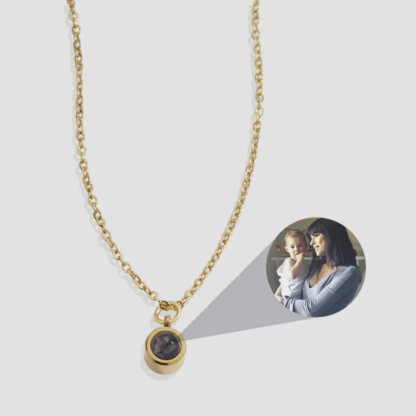 Minimalist Photo Necklace